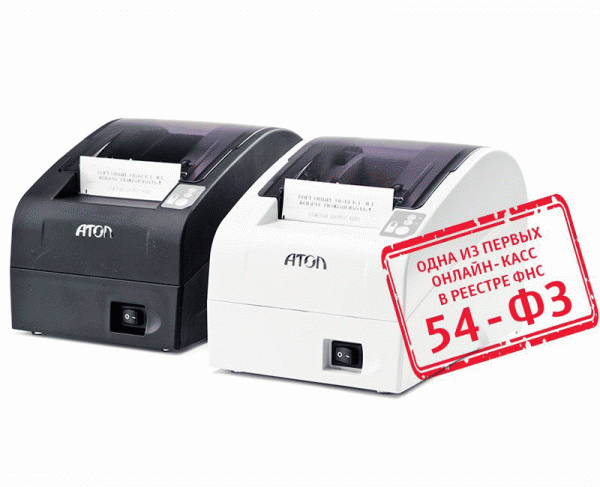 АТОЛ FPrint-22ПТК с ФН 1.1, RS+USB+Ethernet белый