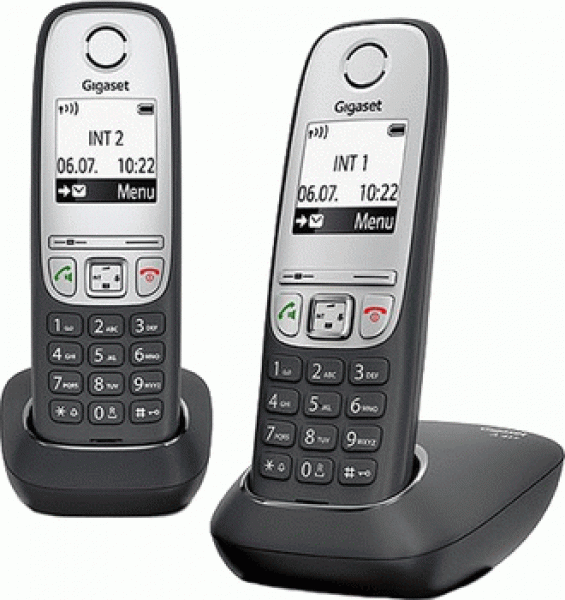 Siemens Gigaset A415 DUO RUS черный