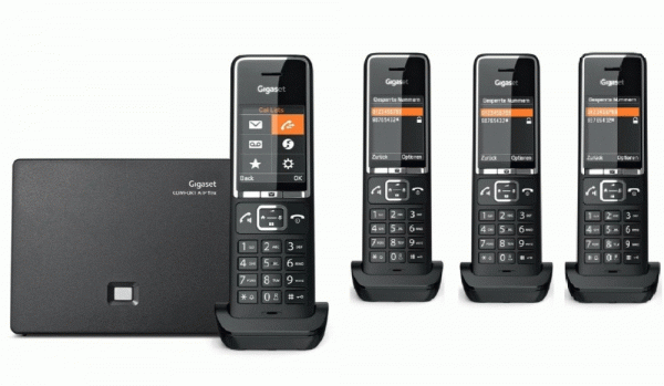 Gigaset Comfort 550A IP Quattro (4 трубки)