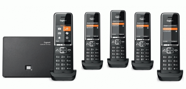 Gigaset Comfort 550A IP Quintetto (5 трубок)