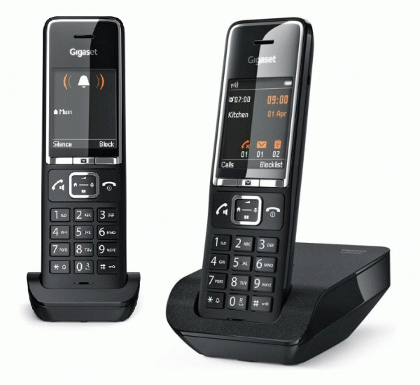 Gigaset Comfort 550 DUO RUS Black (2 трубки в комплекте)
