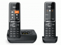 Gigaset Comfort 550A DUO RUS Black (2 трубки в комплекте) АОН автоответчик