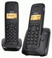 Siemens Gigaset A120 Duo черный