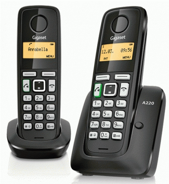 Gigaset A220 Duo черный