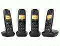 Siemens Gigaset A270 Quattro (4 трубки)