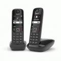 Gigaset AS690 DUO RUS Black (2 шт трубки в комплекте) АОН (L36852-H2816-S301)