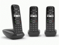 Gigaset AS690 Trio RUS Black (3 трубки в комплекте)