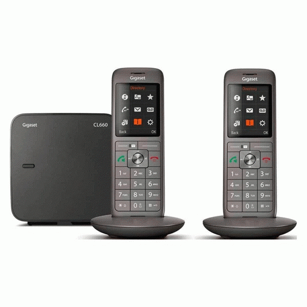 Siemens Gigaset CL660A DUO (2 трубки в комплекте)