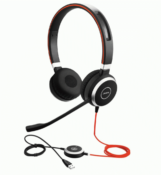 Jabra EVOLVE 40 UC Stereo USB черный (6399-829-209)