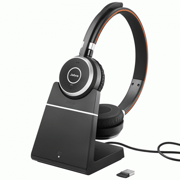 Jabra EVOLVE 65 UC Stereo+charging stand(6599-823-499) 