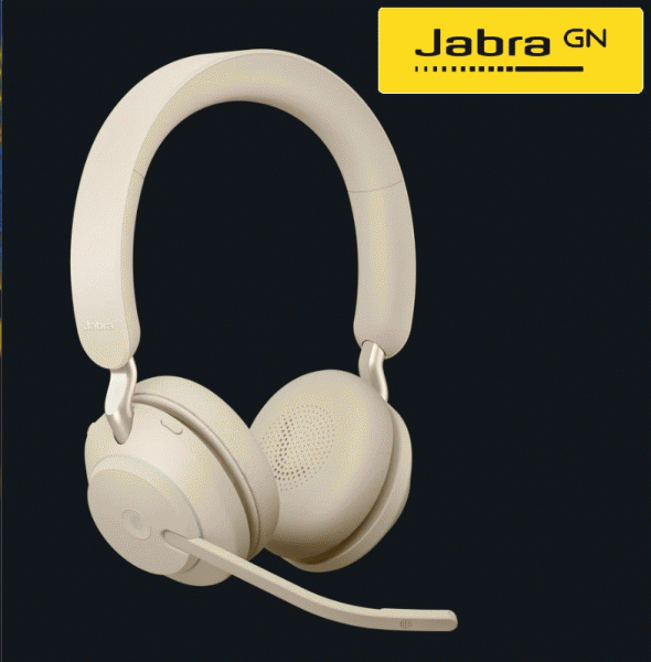 Jabra Evolve2 65 USB-A UC StereoBeige(26599-989-998)