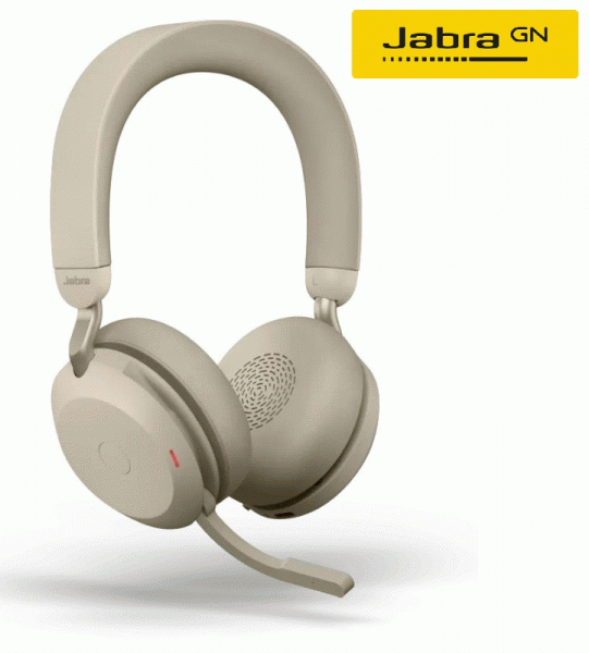 Jabra Evolve2 75 Link380a MS Stereo Beige(27599-999-998)