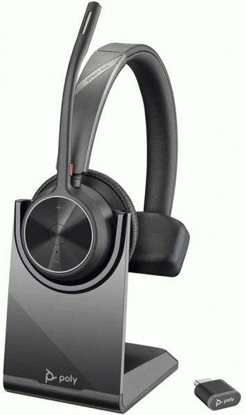 Plantronics Voyager 4310 UC Mono USB-C +Stand 218474-01