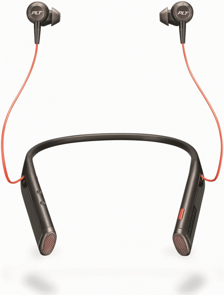 Plantronics Voyager 6200 UC Bluetooth USB-A черная