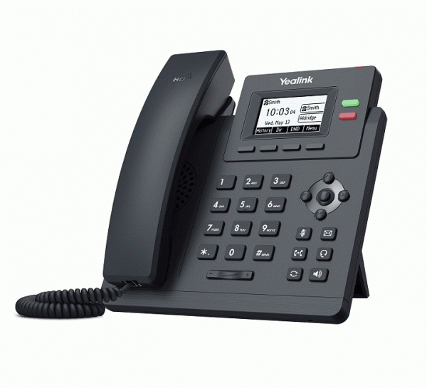 Yealink SIP-T31P (PoE, без блока питания) черный