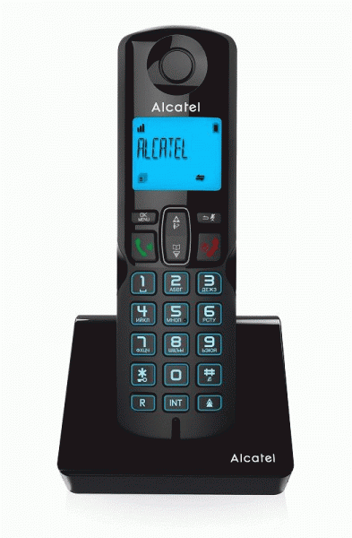 Alcatel S250 RU Black черный (ATL1422795)
