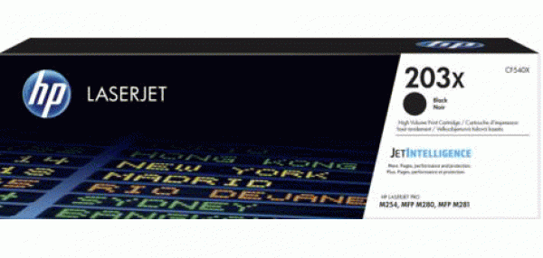 HP 203X (CF540X) черный