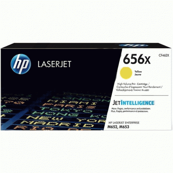 HP 656X (CF462X) желтый