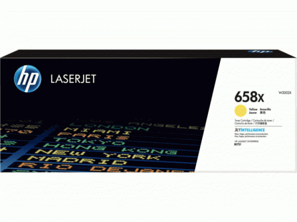 HP 658X (W2002X) желтый