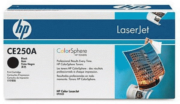 HP CE250A CLJ CP3525/CM3530 черный