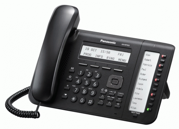 Panasonic KX-NT553RUB черный