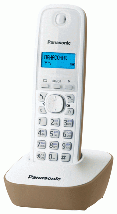 Panasonic KX-TG1611RUJ бежевый