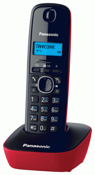Panasonic KX-TG1611RUR красный