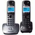 Panasonic KX-TG2512RU1 серый металлик/темно-серый металлик