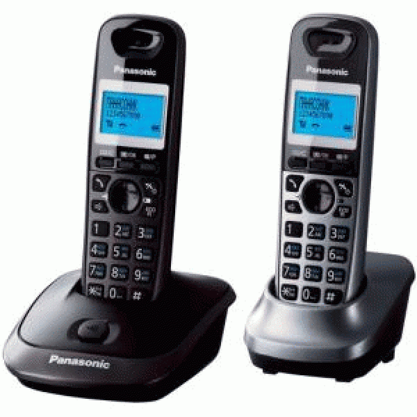 Panasonic KX-TG2512RU dark grey & grey