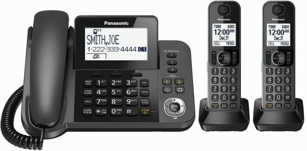 Комплект Panasonic KX-TGF310 RUM DUO (2 доп. радиотрубки в комплекте)