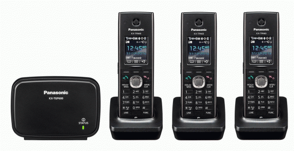  Panasonic KX-TGP600TRIO  ( SIP DECT + 2  KX-TPA60