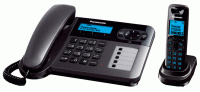 Panasonic KX-TG6451RUT (темно-серый металлик)