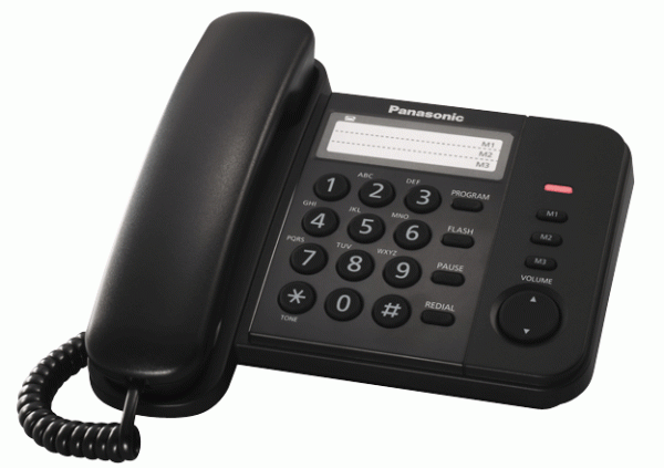 Panasonic KX-TS2352RUB черный
