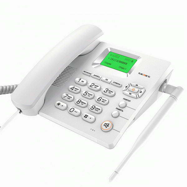 teXet FX-100 белый